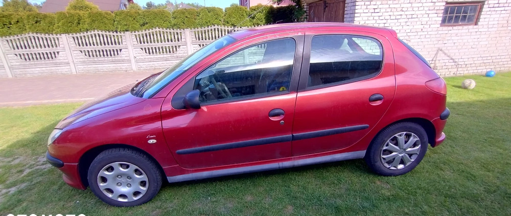 Peugeot 206 cena 4182 przebieg: 184000, rok produkcji 2005 z Barcin małe 79